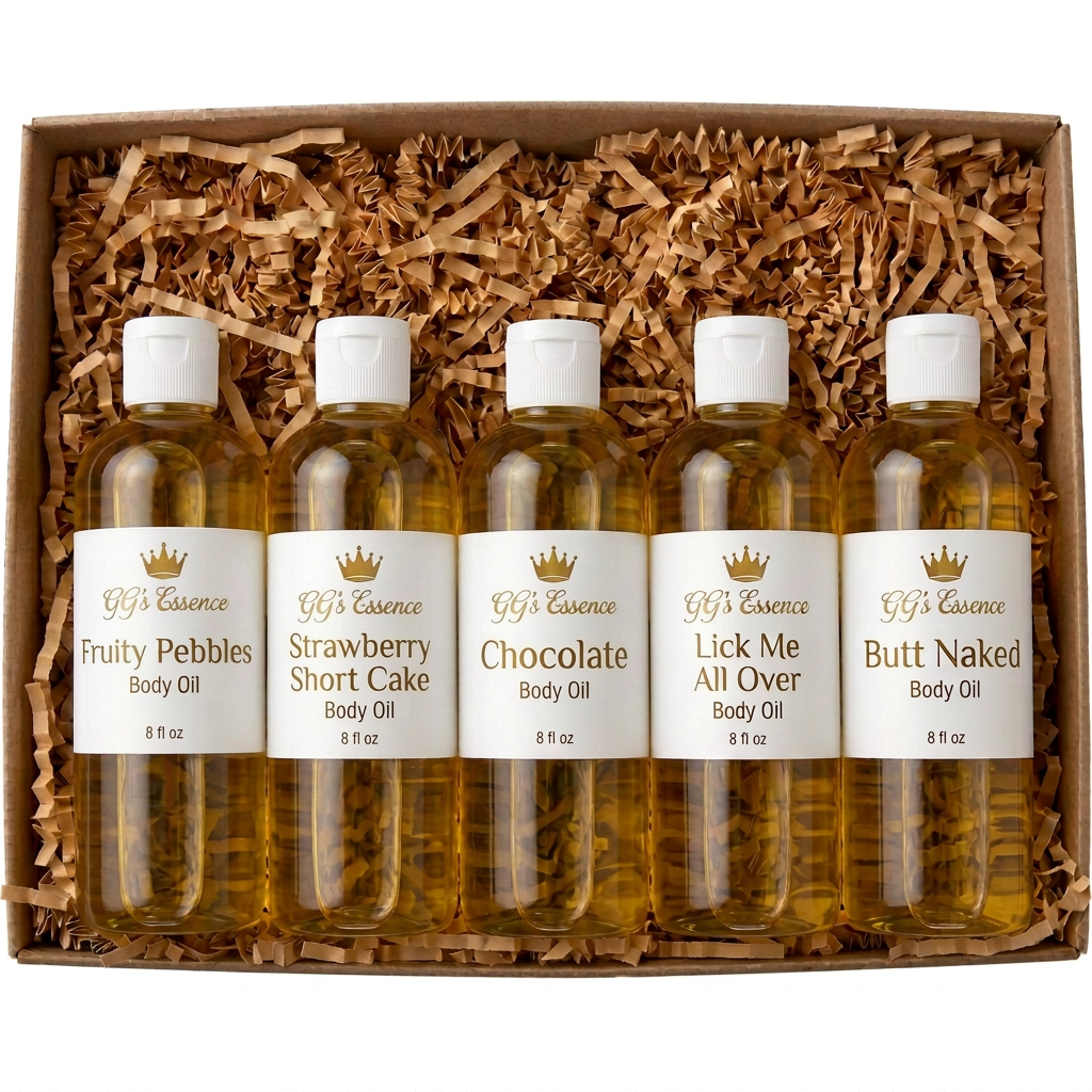 GG's Body Oil Gift Set – Buy 5, Get 1 Free